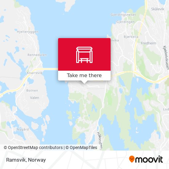 Ramsvik map