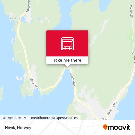 Håvik map