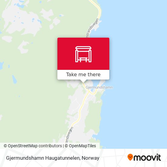 Gjermundshamn Haugatunnelen map