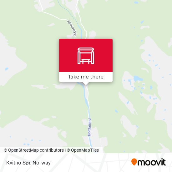 Kvitno Sør map