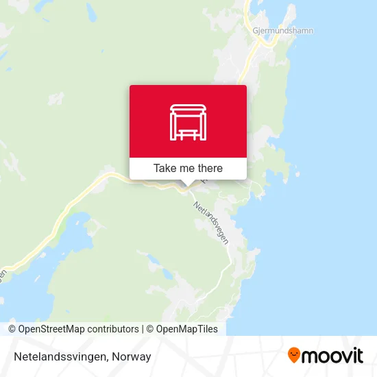 Netelandssvingen map