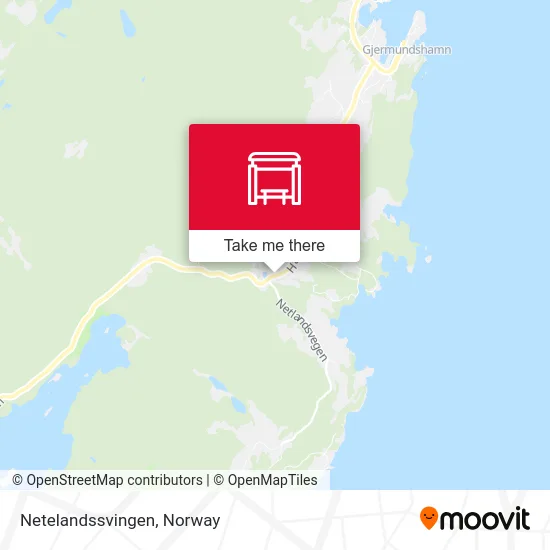 Netelandssvingen map