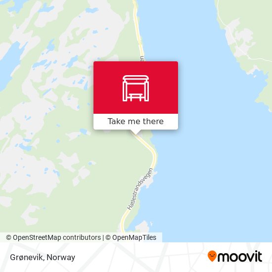 Grønevik map