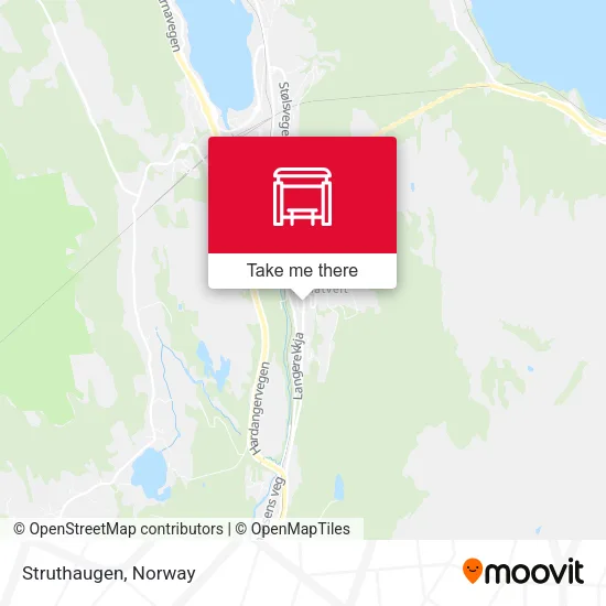 Struthaugen map