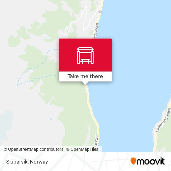 Skiparvik map