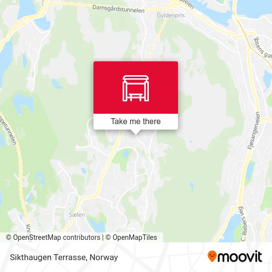 Sikthaugen Terrasse map