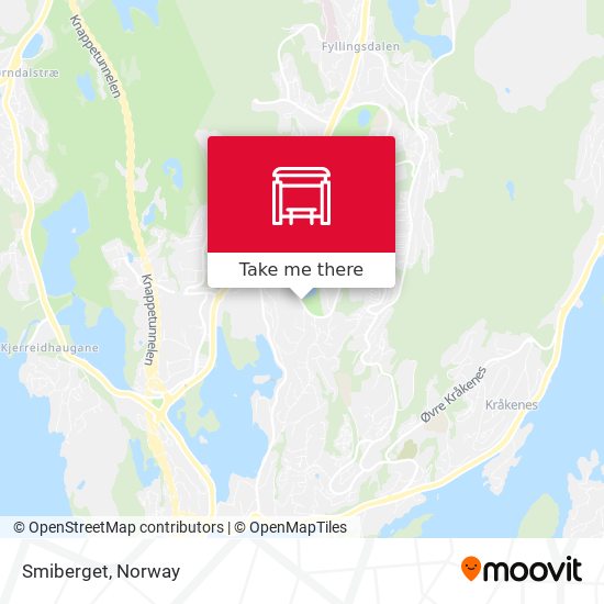 Smiberget map