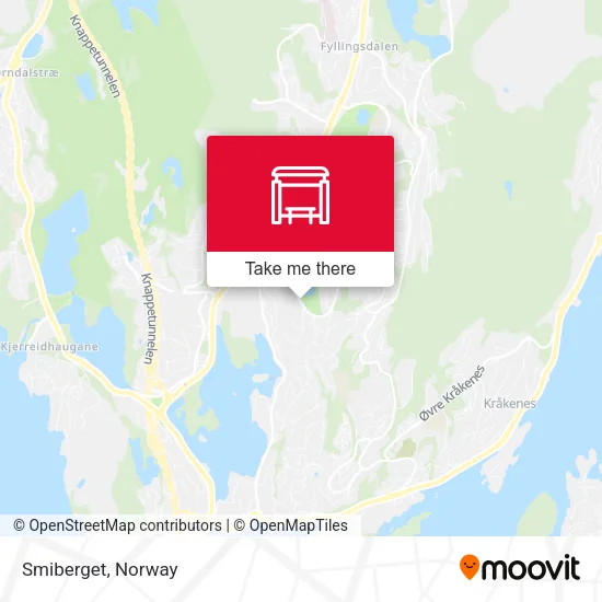 Smiberget map