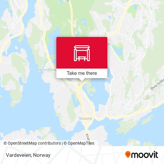 Vardeveien map