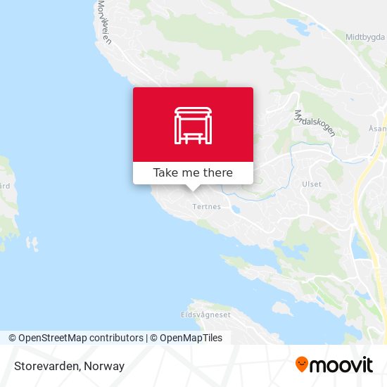 Storevarden map