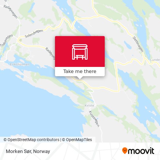 Morken Sør map