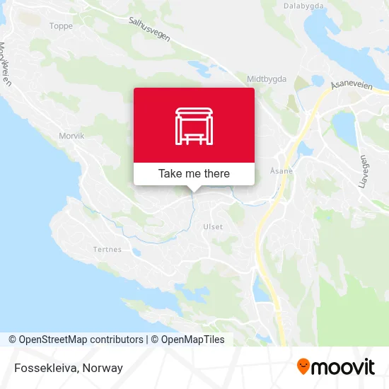 Fossekleiva map