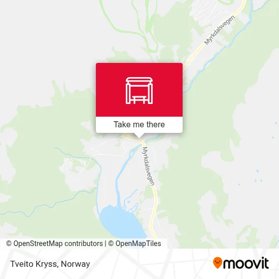 Tveito Kryss map