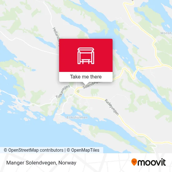 Manger Solendvegen map