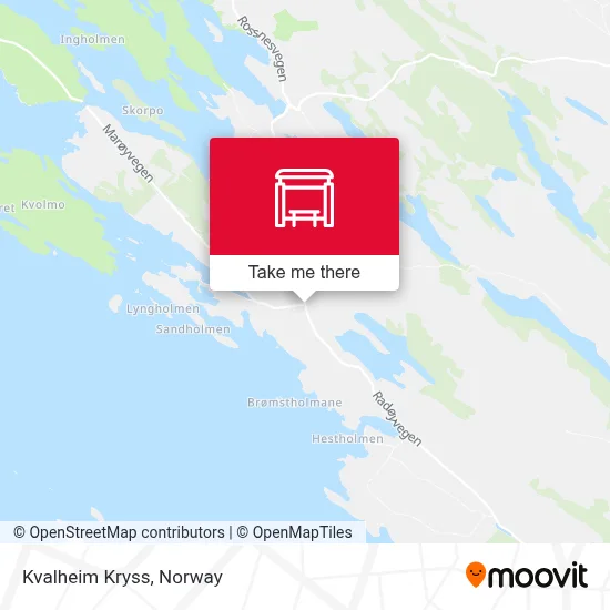 Kvalheim Kryss map
