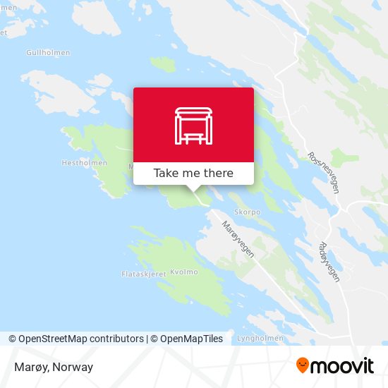 Marøy map