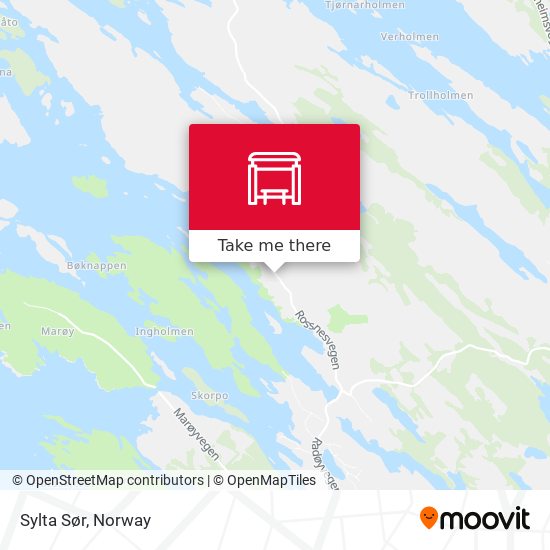 Sylta Sør map