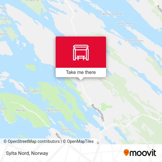Sylta Nord map