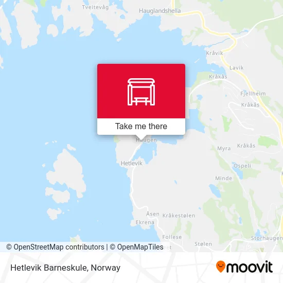 Hetlevik Barneskule map