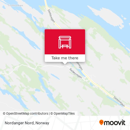 Nordanger Nord map