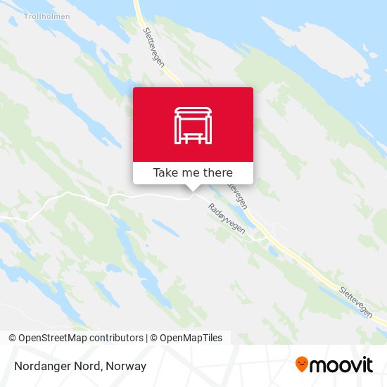 Nordanger Nord map