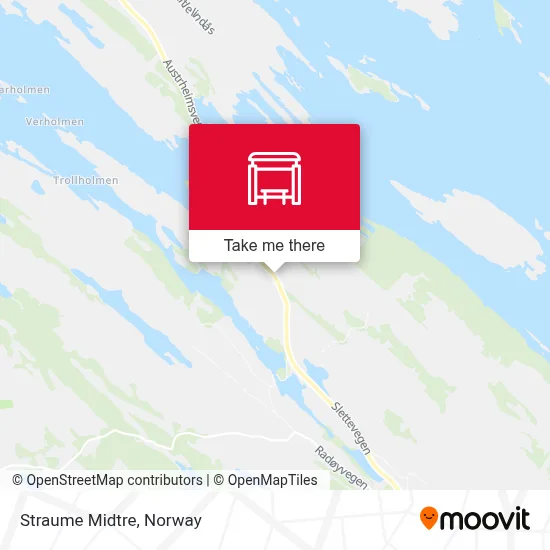 Straume Midtre map