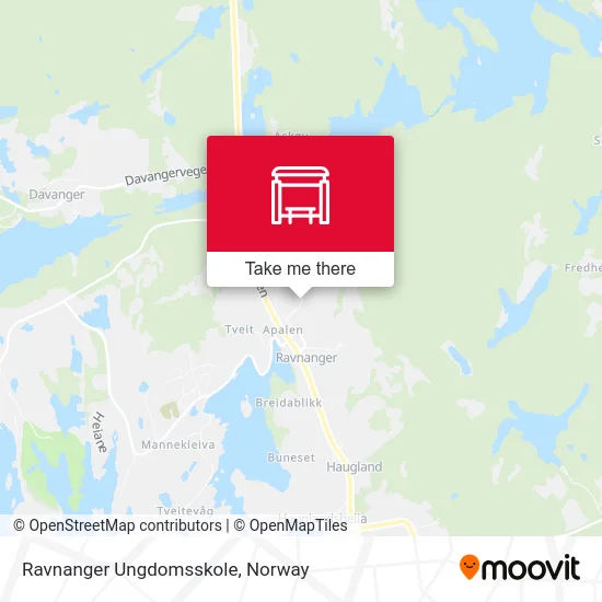 Ravnanger Ungdomsskole map