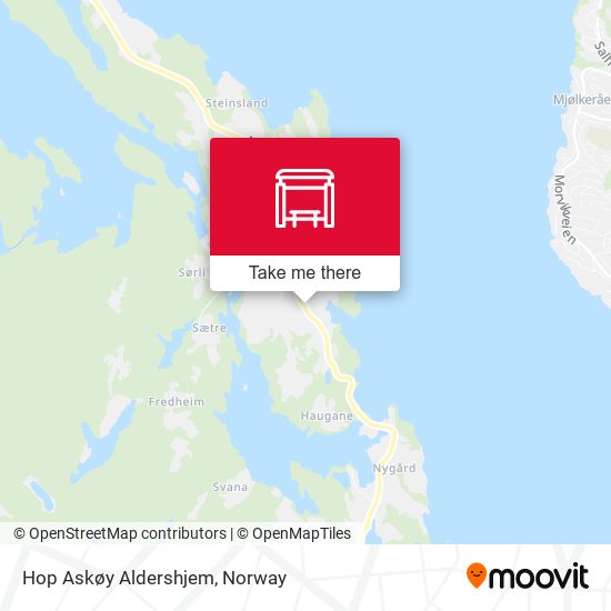 Hop Askøy Aldershjem map