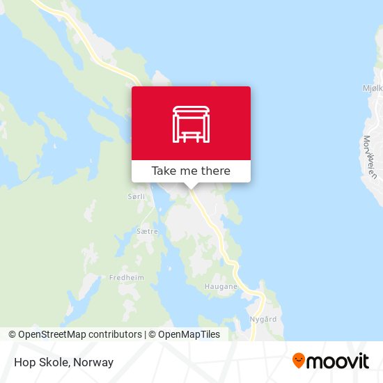 Hop Skole map