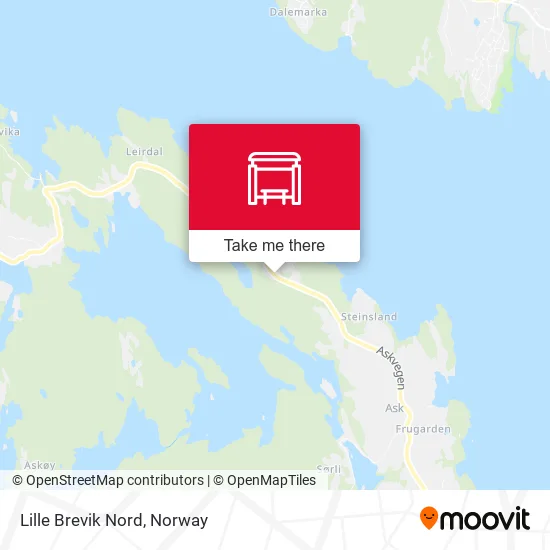 Lille Brevik Nord map