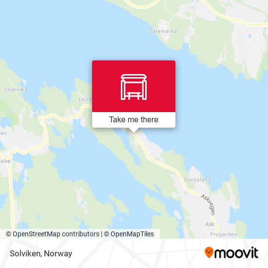 Solviken map