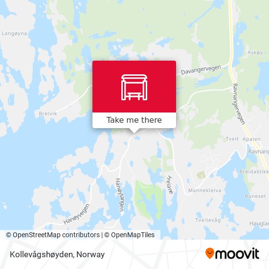 Kollevågshøyden map
