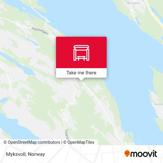 Myksvoll map