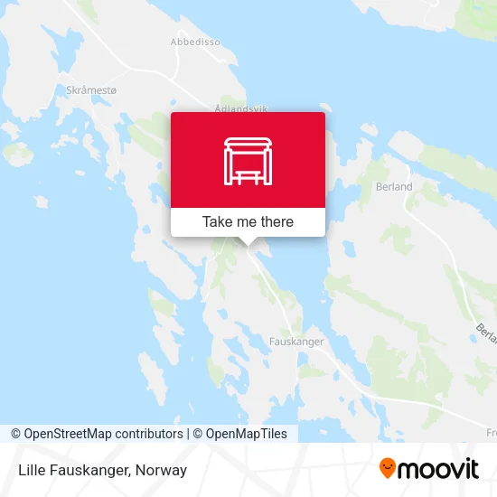 Lille Fauskanger map