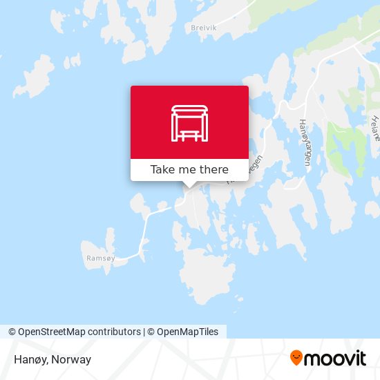 Hanøy map