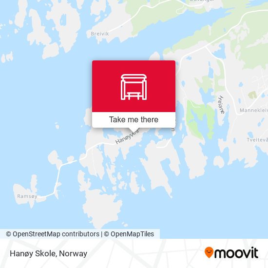 Hanøy Skole map