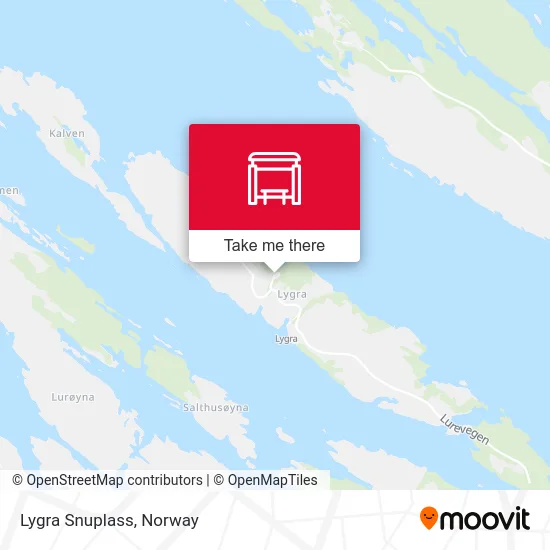 Lygra Snuplass map