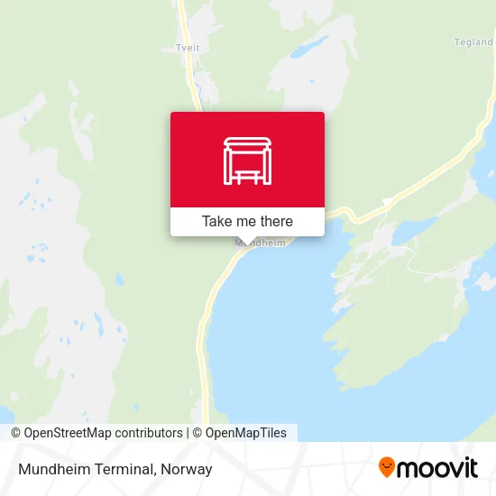 Mundheim Terminal map