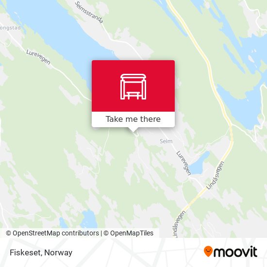 Fiskeset map