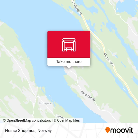 Nesse Snuplass map