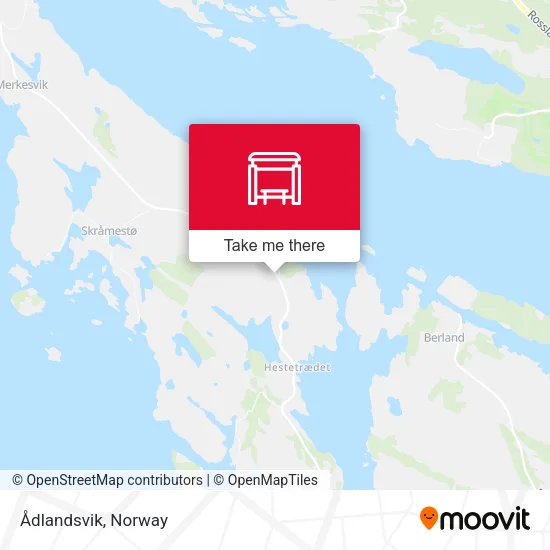 Ådlandsvik map
