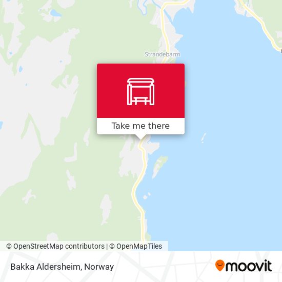 Bakka Aldersheim map