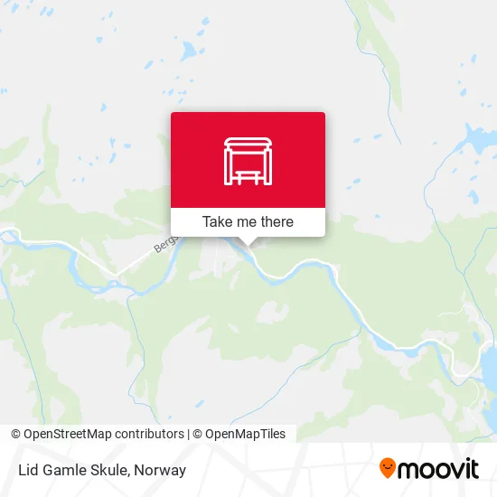 Lid Gamle Skule map
