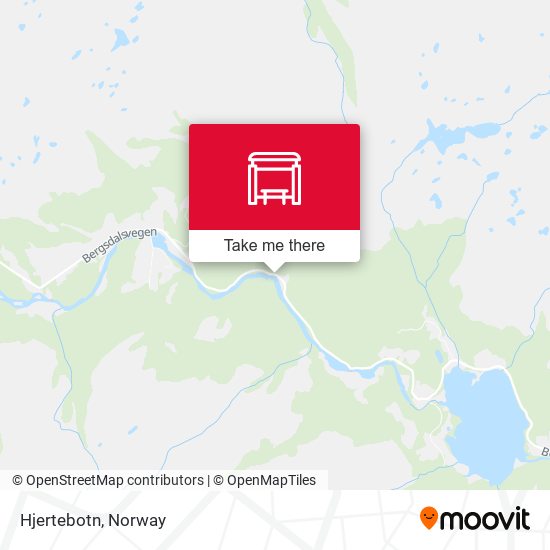 Hjertebotn map