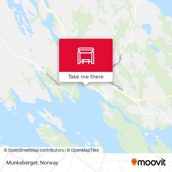 Munkeberget map