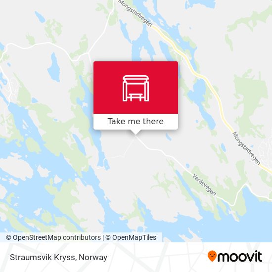 Straumsvik Kryss map