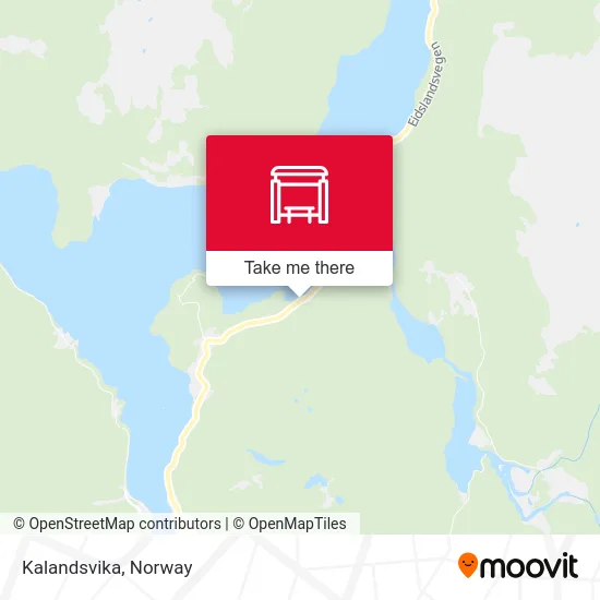 Kalandsvika map