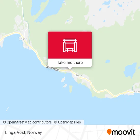 Linga Vest map