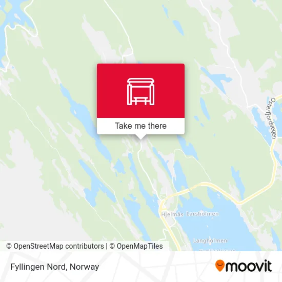 Fyllingen Nord map