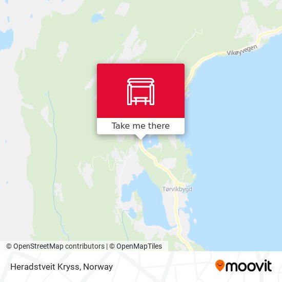 Heradstveit Kryss map